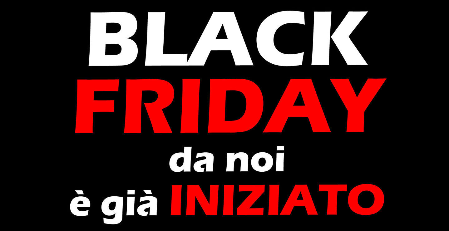é giò iniziato il Black Friday di Vigevanoauto.com