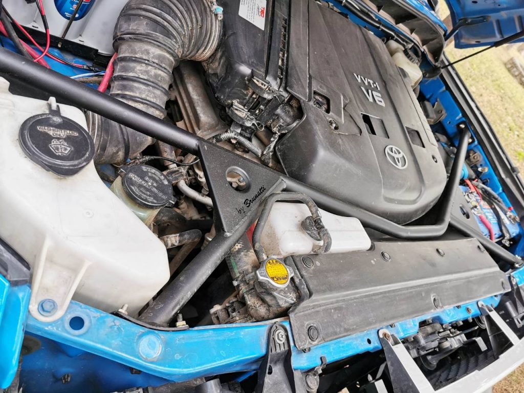 Toyota FJ Cruiser brumatti protezione  duralblock motore cambio riduttore