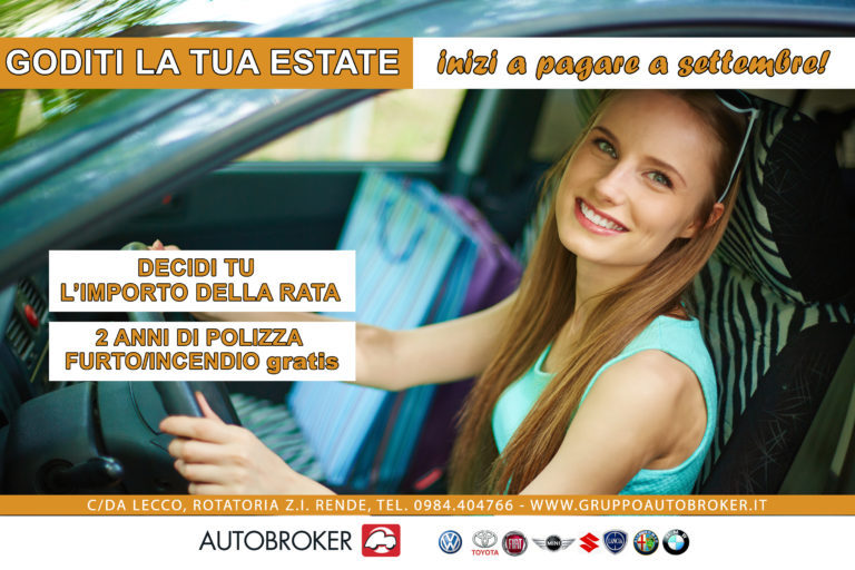 Photo of happy woman looking at camera from car window