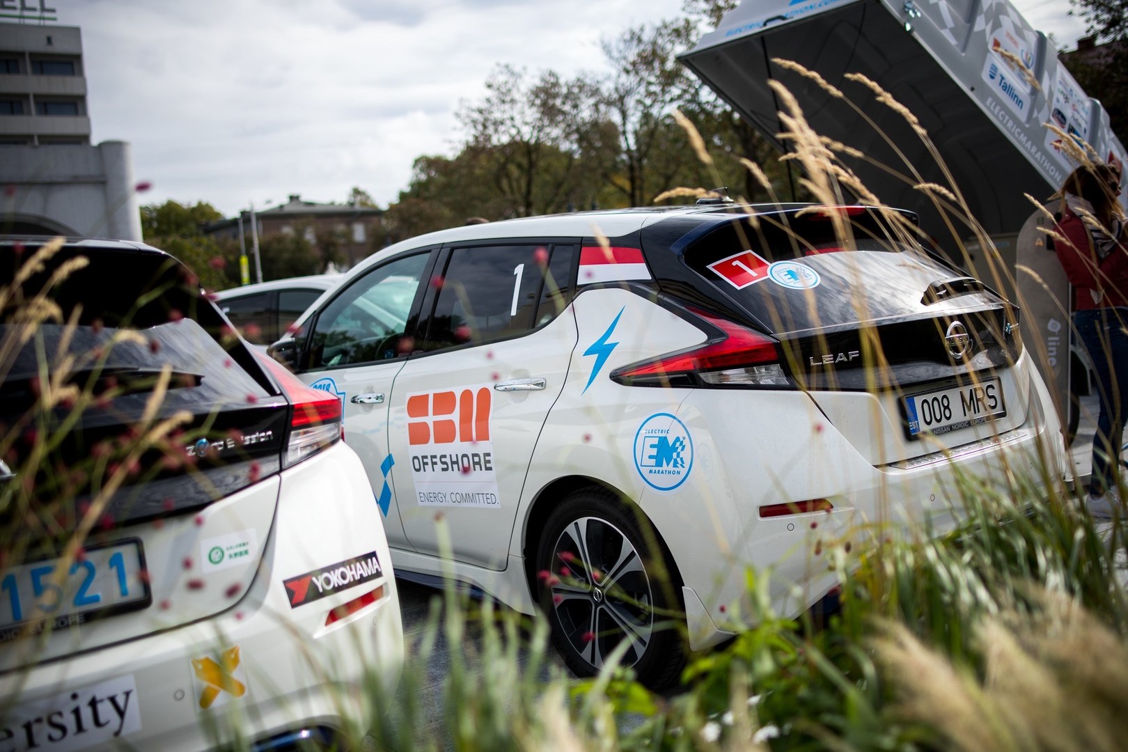 Nissan LEAF powers marathon across Europe