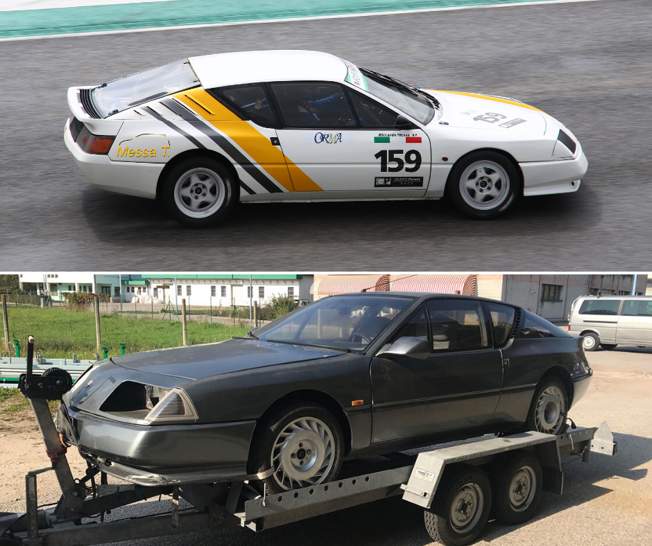Renault Alpine Prima e Dopo | Concessionaria Messa T