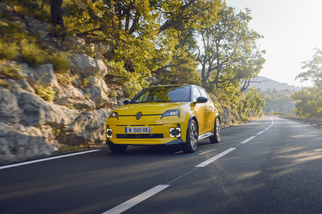 Renault R5 image bank media Test-Drive, from September 21 to 23th 2024 at Nice, France - Photo Yannick Brossard / DPPI