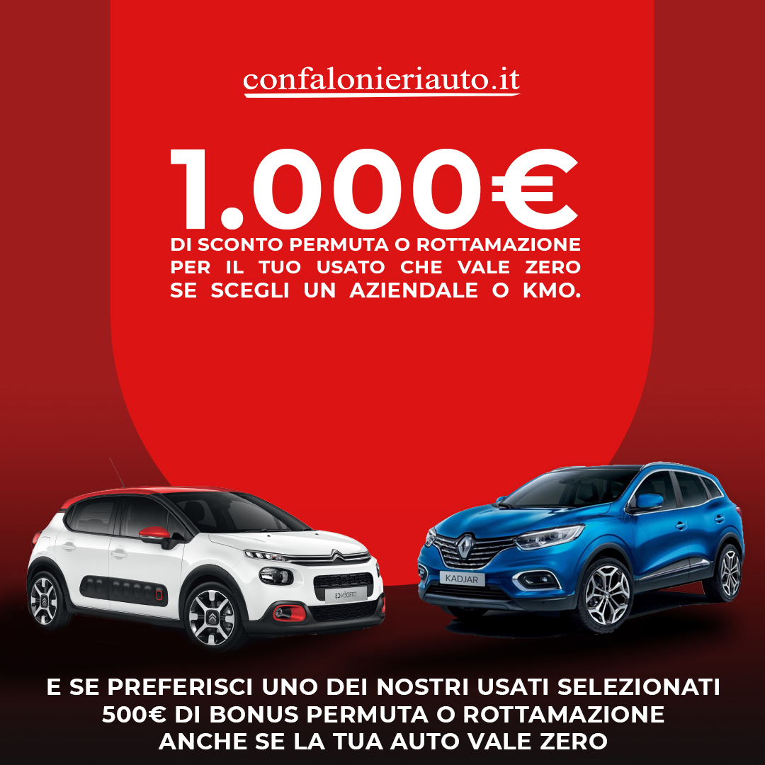 1000€ di extra sconto