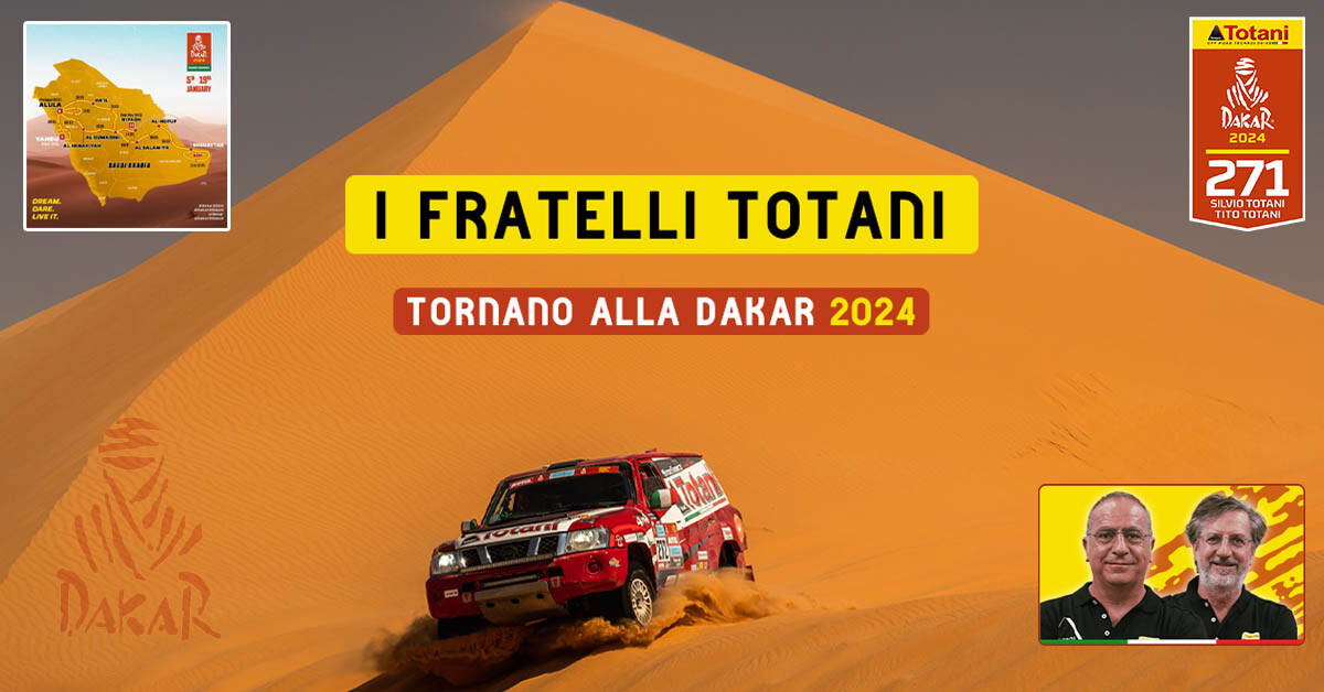 Italian Team fratelli Totani alla Dakar Rally 2024 Arabia Saudita Nissan Patrol