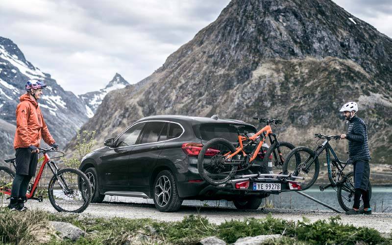 thule fahrrad transport autoheck anhängerkupplung bozen autoplus