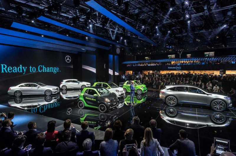 Mercedes al Salone di Parigi 2018