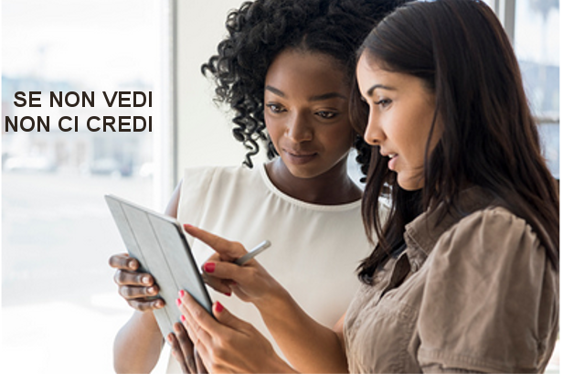 Se non vedi non ci credi